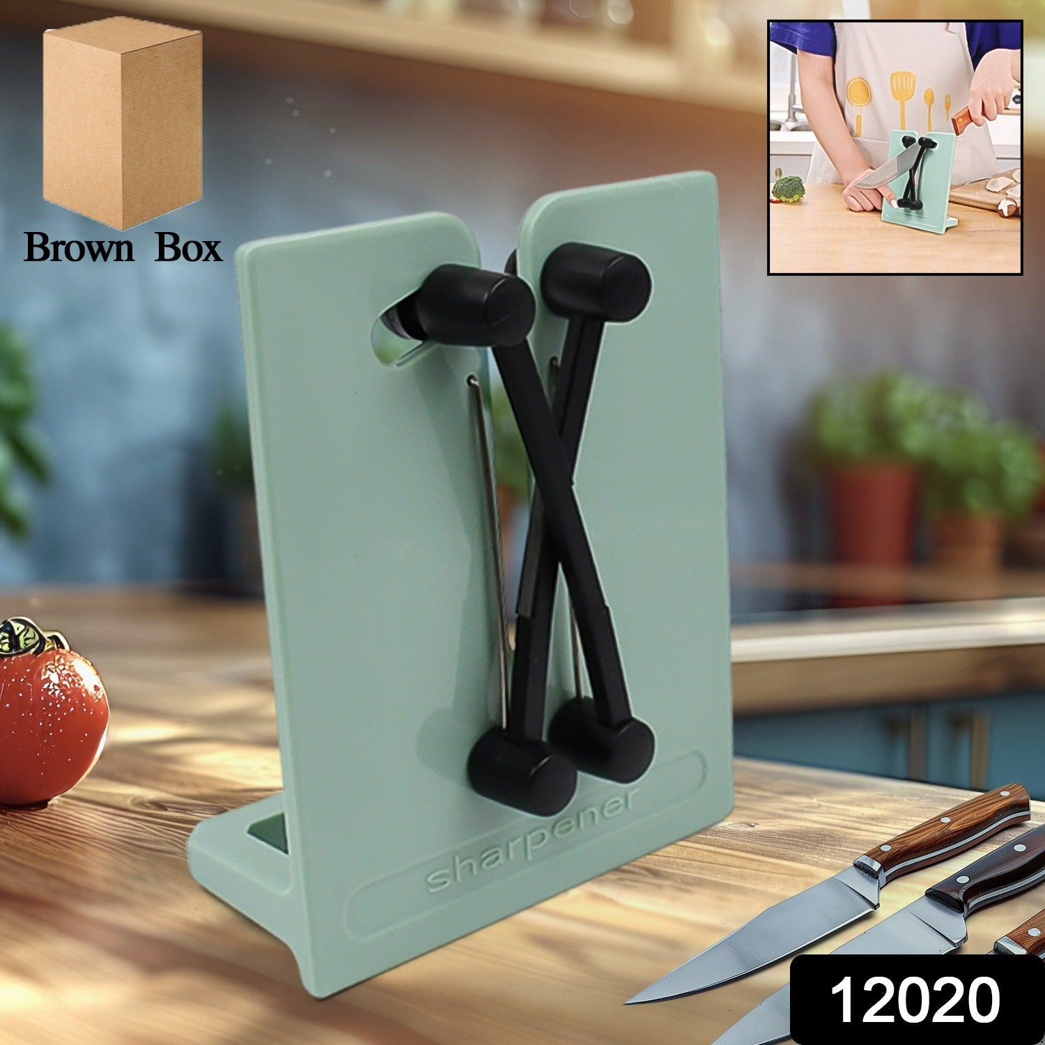 Creative Kitchen Knife Sharpener (1 Pc) Creative Kitchen Knife Sharpener (1 Pc)